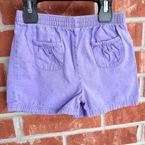 Vintage faded glory purple toddler girl shorts